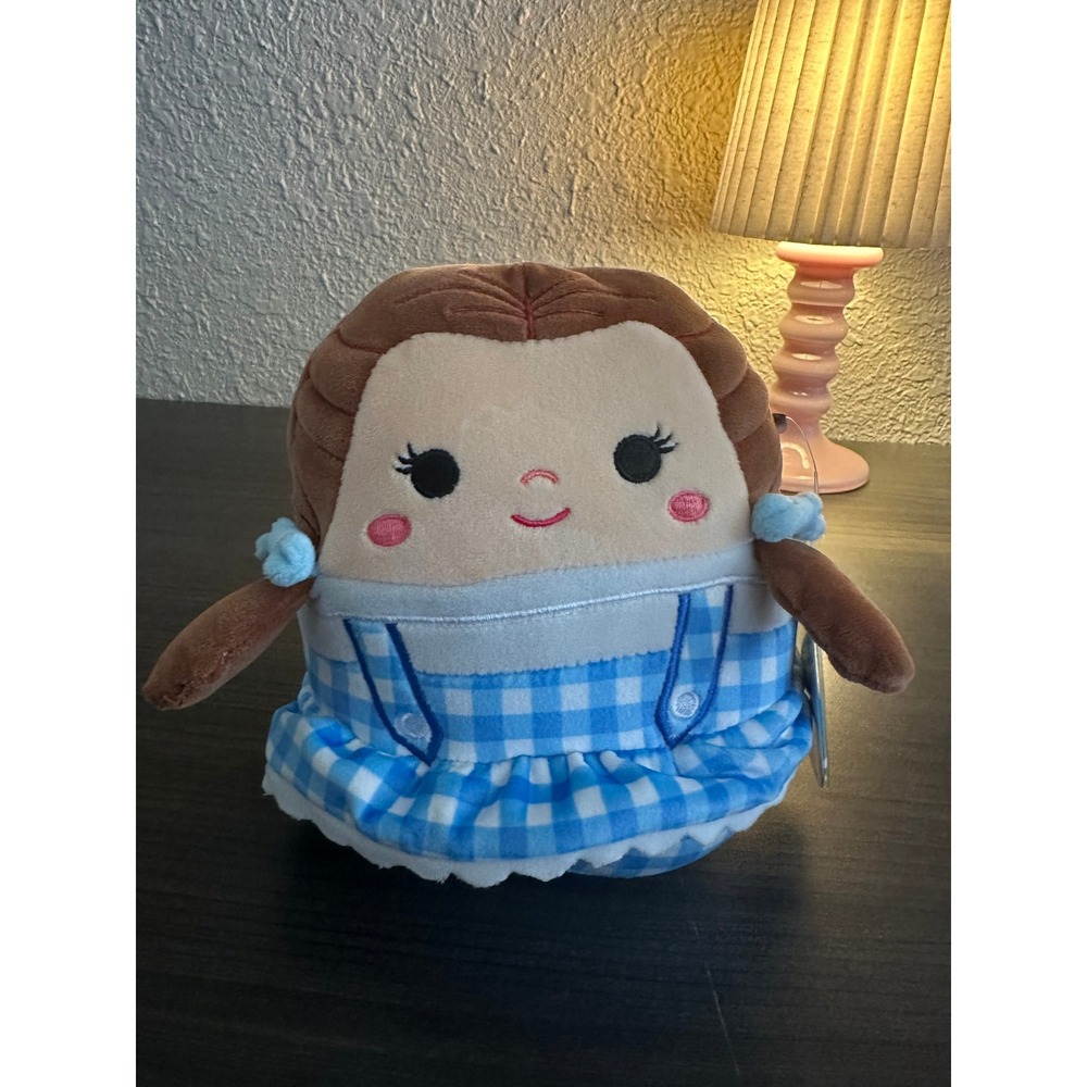 Squishmallows Wizard of Oz Dorothy Plush 85th Anniversary Gingham Dress NWT